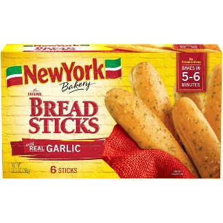 New York Bakery Frozen Breadsticks with Garlic - 10oz