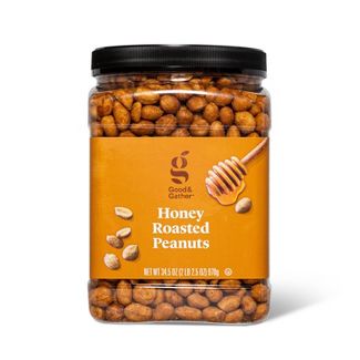 Planters Honey Roasted Peanuts 4OZ Bag 160 Calories