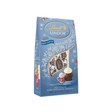 Lindt Lindor Holiday Hot Cocoa Dark Chocolate Truffles - 6oz