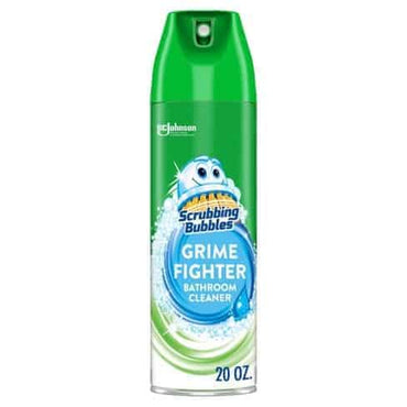Scrubbing Bubbles Bathroom Grime Fighter Aerosol Rainshower- 20oz