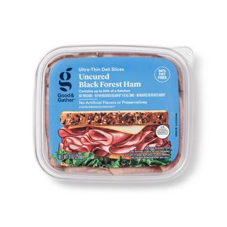Uncured Black Forest Ham Ultra-Thin Deli Slices - 9oz - Good & Gather™