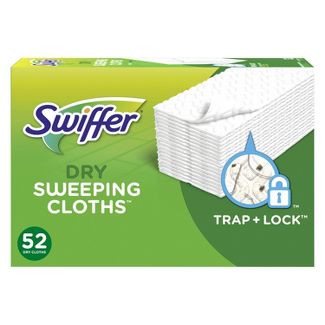 Swiffer Sweeper Dry Sweeping Pad, Multi Surface Refills for Dusters, 52 Count