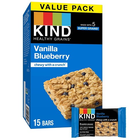 Kind Bar Healthy Grains Clusters: Vanilla Blueberry with a CRUNCH; 18 oz.
