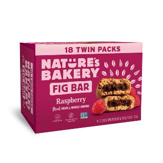 Nature's Bakery Raspberry Fig Bar - 18ct
