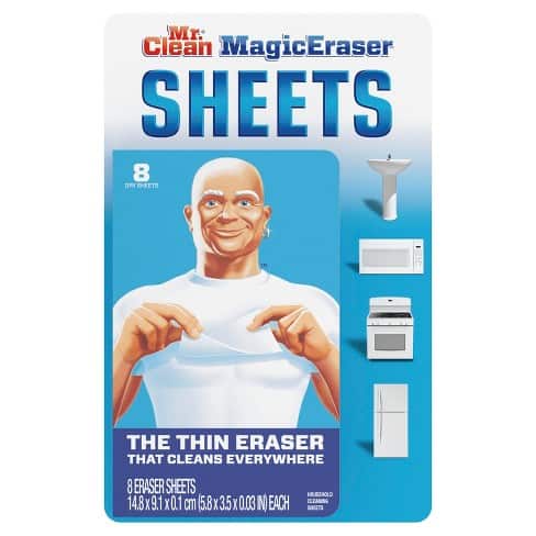 Mr. Clean Sheets Erasers 8ct