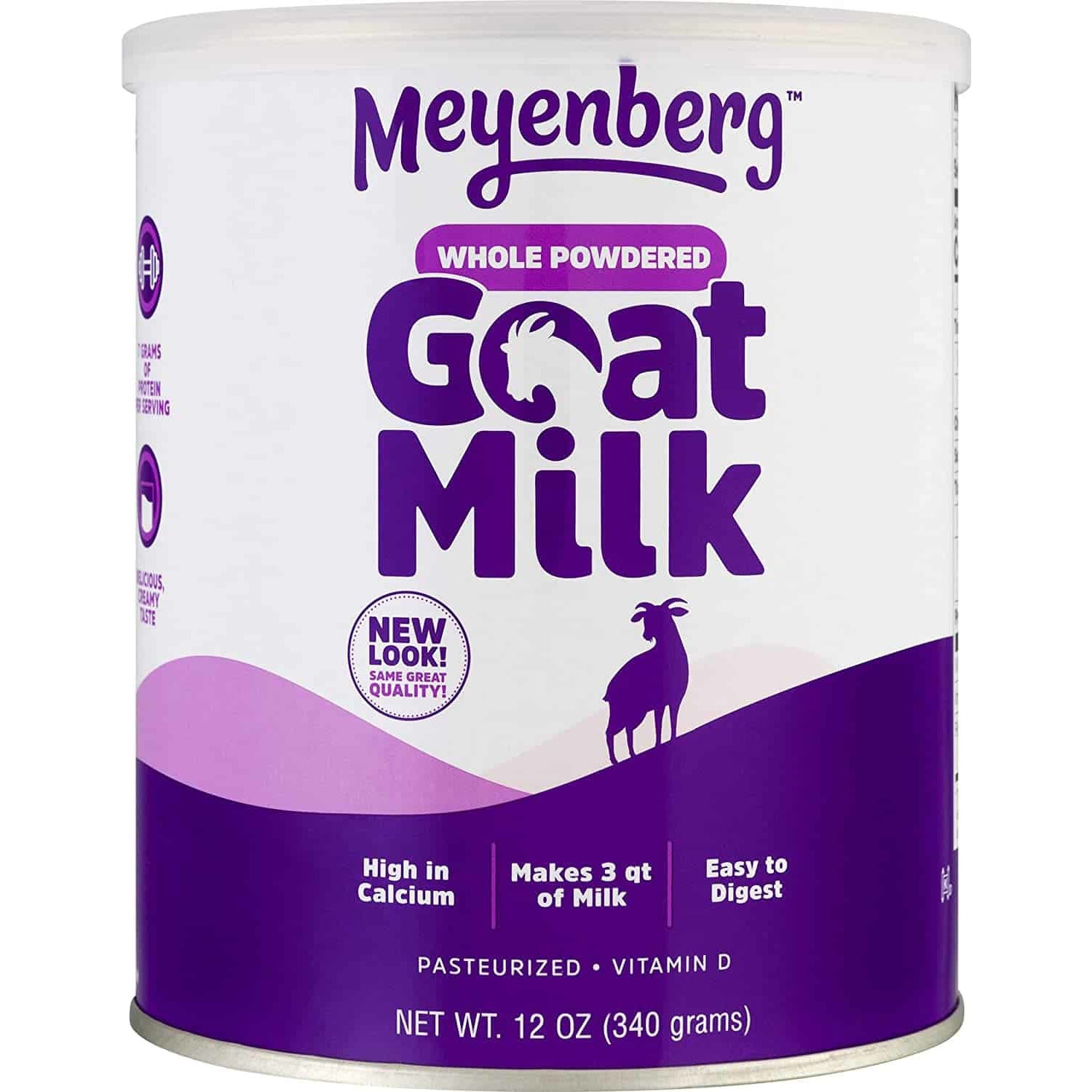Meyenberg Whole Powdered Goat Milk (12 Ounce), Gluten Free