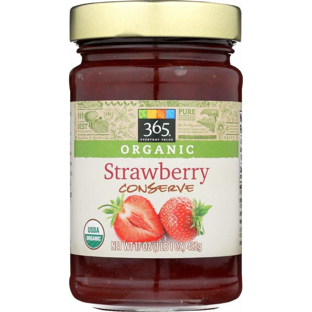 Organic Strawberry Conserve 17 OZ