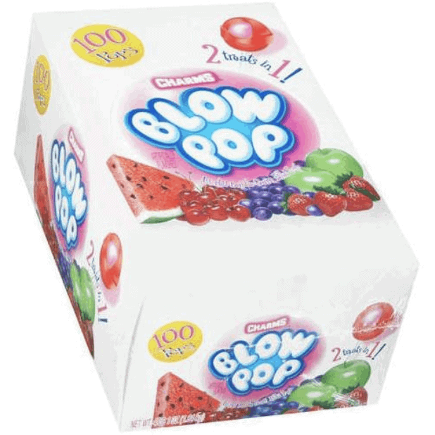 Charms Blow Pop Assorted, 100 ct.