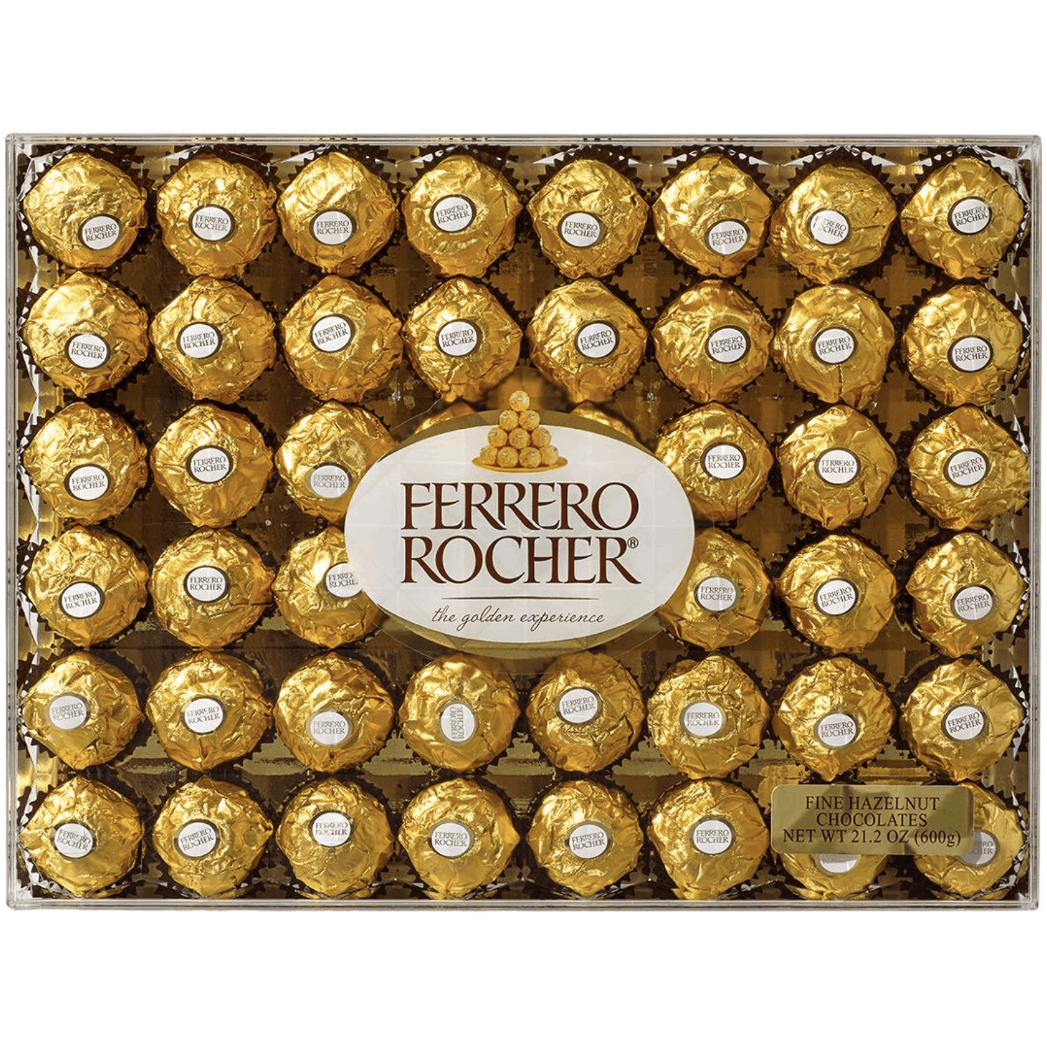 Ferrero Rocher Fine Hazelnut Chocolates, 48 ct.
