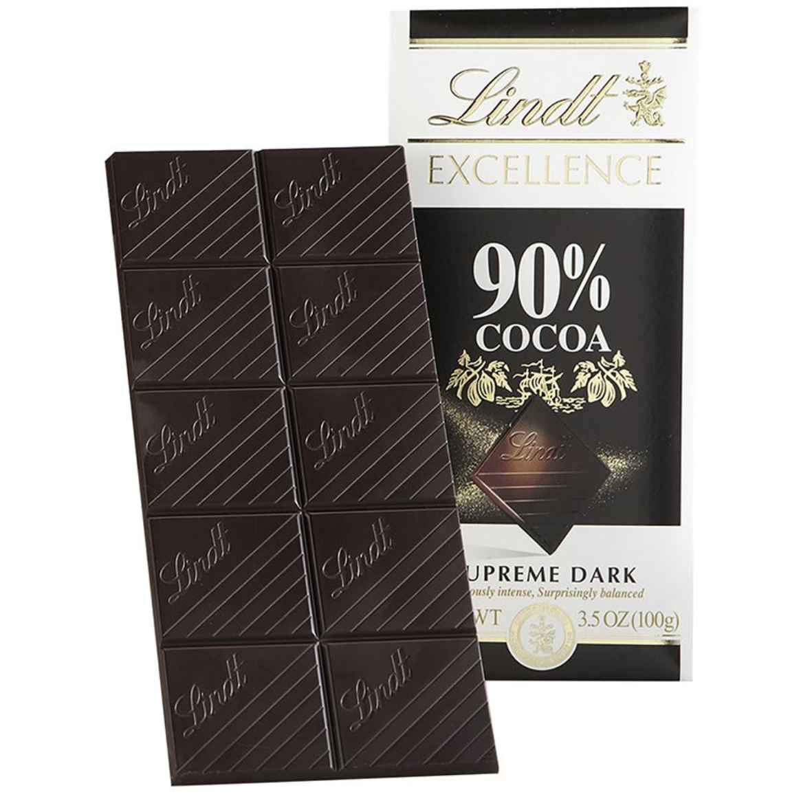 Lindt Excellence Supreme Dark Chocolate Bar, 12 pk./3.5 oz.
