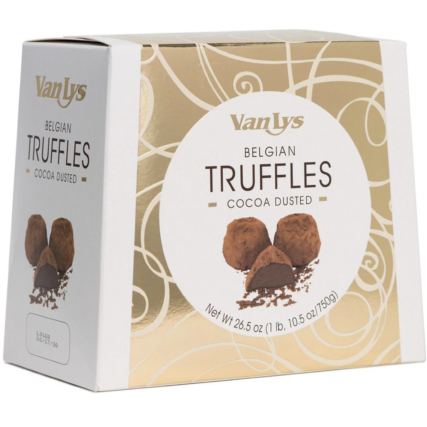 Van Lys Dusted Truffles, 700g, 24.7 oz.