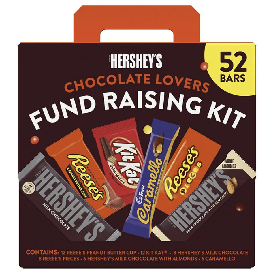 Hershey's Chocolate Lovers Fundraising Kit, 52 ct.