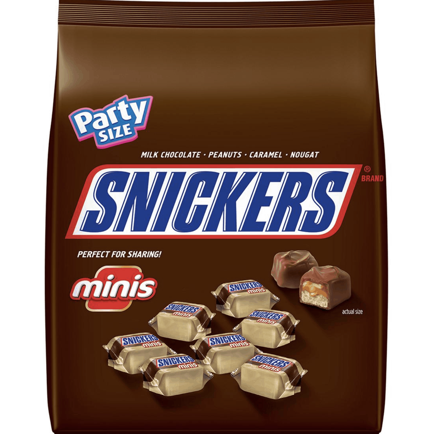 Snickers Minis Stand-Up Bag, 52 oz.