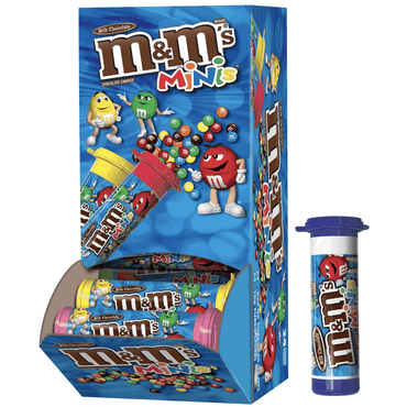 Milk Chocolate M&amp;M's Mini Tubes, 24 ct.