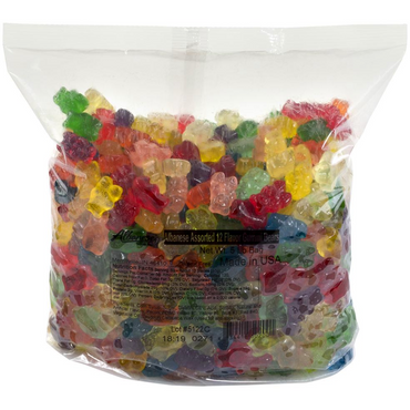 Albanese Confectionery Assorted Gourmet Gummy Bears, 5 lbs.