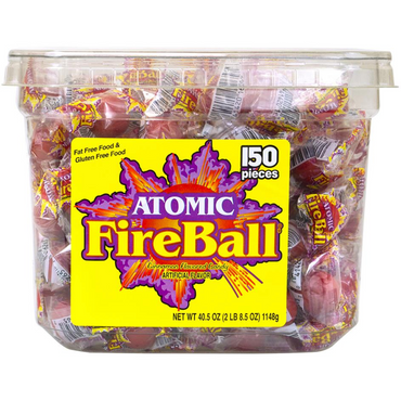 Atomic Fireball Tub, 150 ct.