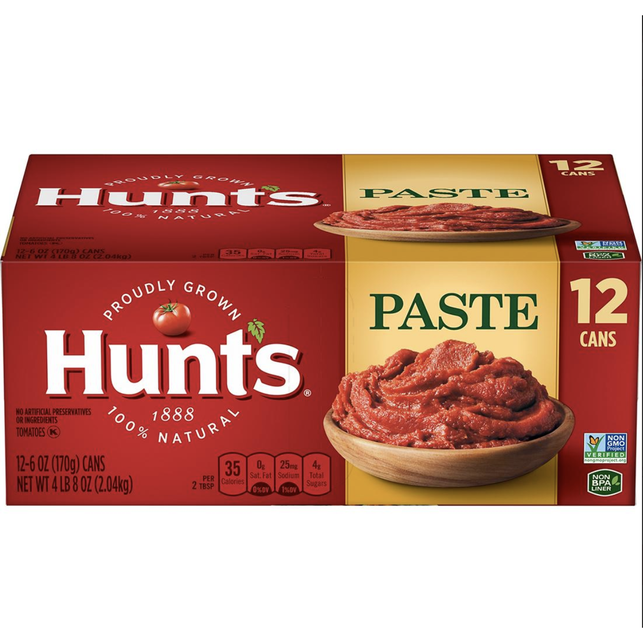 Hunt's Tomato Paste, 12 pk./6 oz.