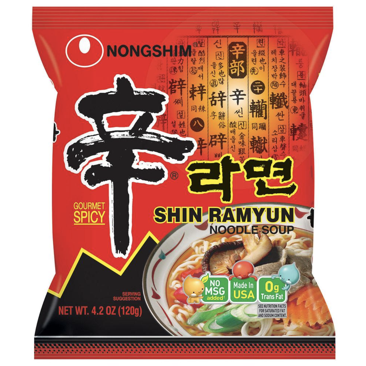 Nong Shim Ramyun Noodle Soup, 16 pk./4.2 oz.