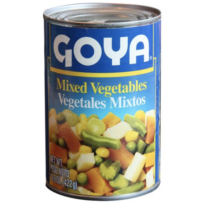 Goya Assorted Vegetables, 4 ct./14.9 oz.