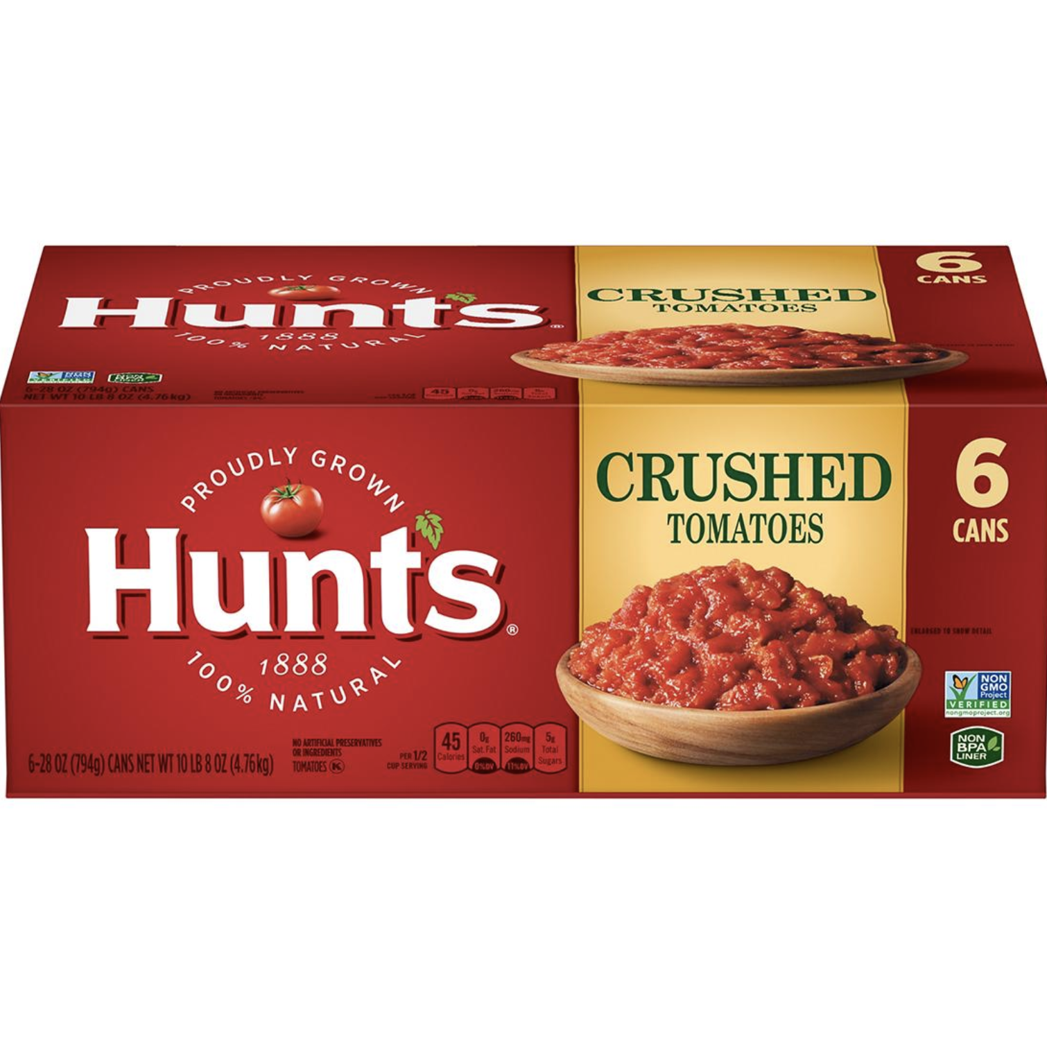 Hunt's Crushed Tomatoes, 6 pk./28 oz.
