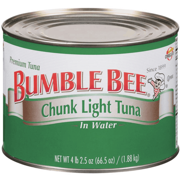 Bumble Bee Chunk Light Tuna in Water, 66.5 oz.
