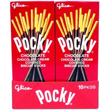 Pocky Chocolate Covered Biscuit Sticks, 10 ct.
