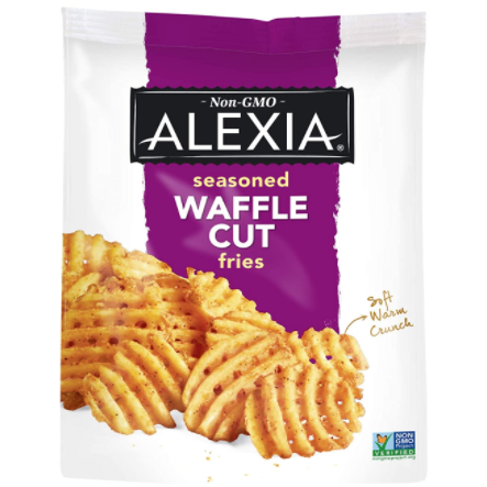 Alexia Seasoned Waffle Cut Fries, 20 oz (Frozen)