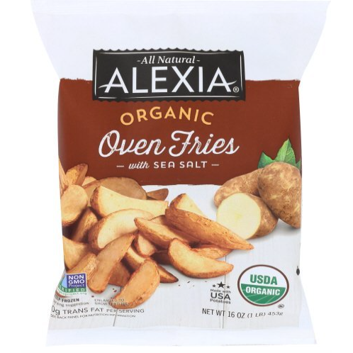 Oasis Fresh Alexia Foods, Potato Wedges Oven Organic, 16 Ounce