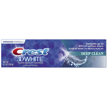 Crest 3D White, Whitening Toothpaste Deep Clean - 4.1oz