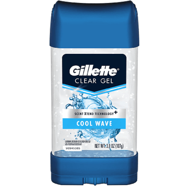 Gillette Clear Gel Men's Antiperspirant/Deodorant Cool Wave - 3.8oz