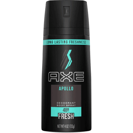 AXE Body Spray for Men Apollo - 4.0oz