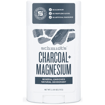 Schmidt's Mineral Enriched Natural Deodorant Charcoal + Magnesium - 2.65oz