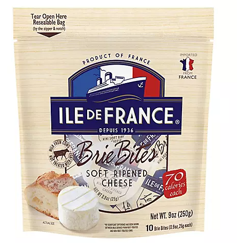 Ile de France Brie Bites, 10 ct.