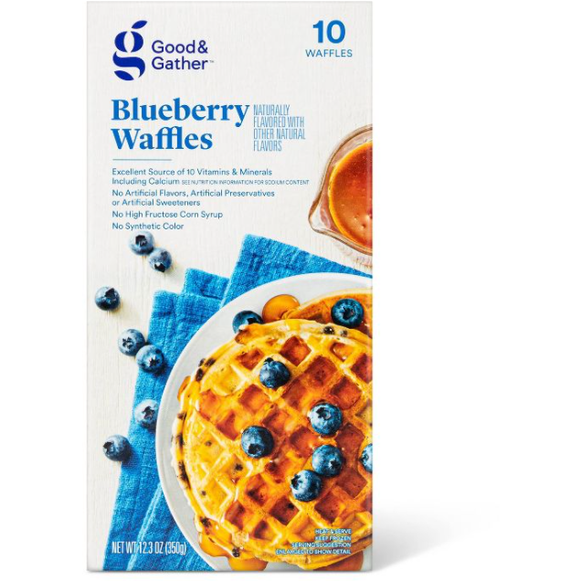 Frozen Blueberry Waffles - 10ct - Good & Gather™