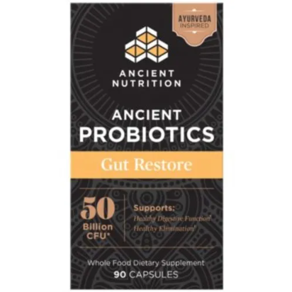 Ancient Probiotics Gut Restore 50B CFU (90 Capsule) by Ancient Nutrition