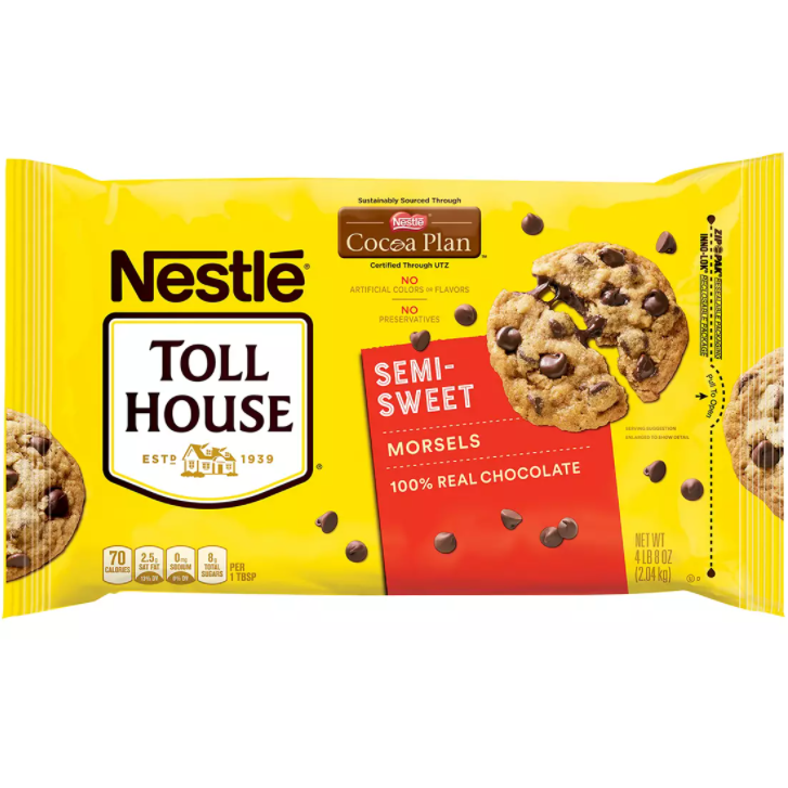 Nestle Toll House Morsels, 72 oz.