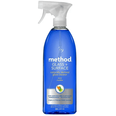 Method Cleaning Products Glass + Surface Cleaner Mint Spray Bottle 28 fl oz