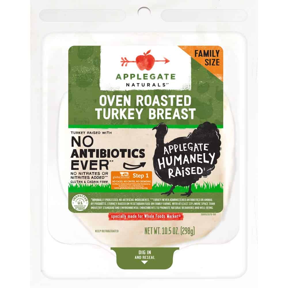 Applegate Natural Oven Roasted Turkey Breast 10.5 OZ