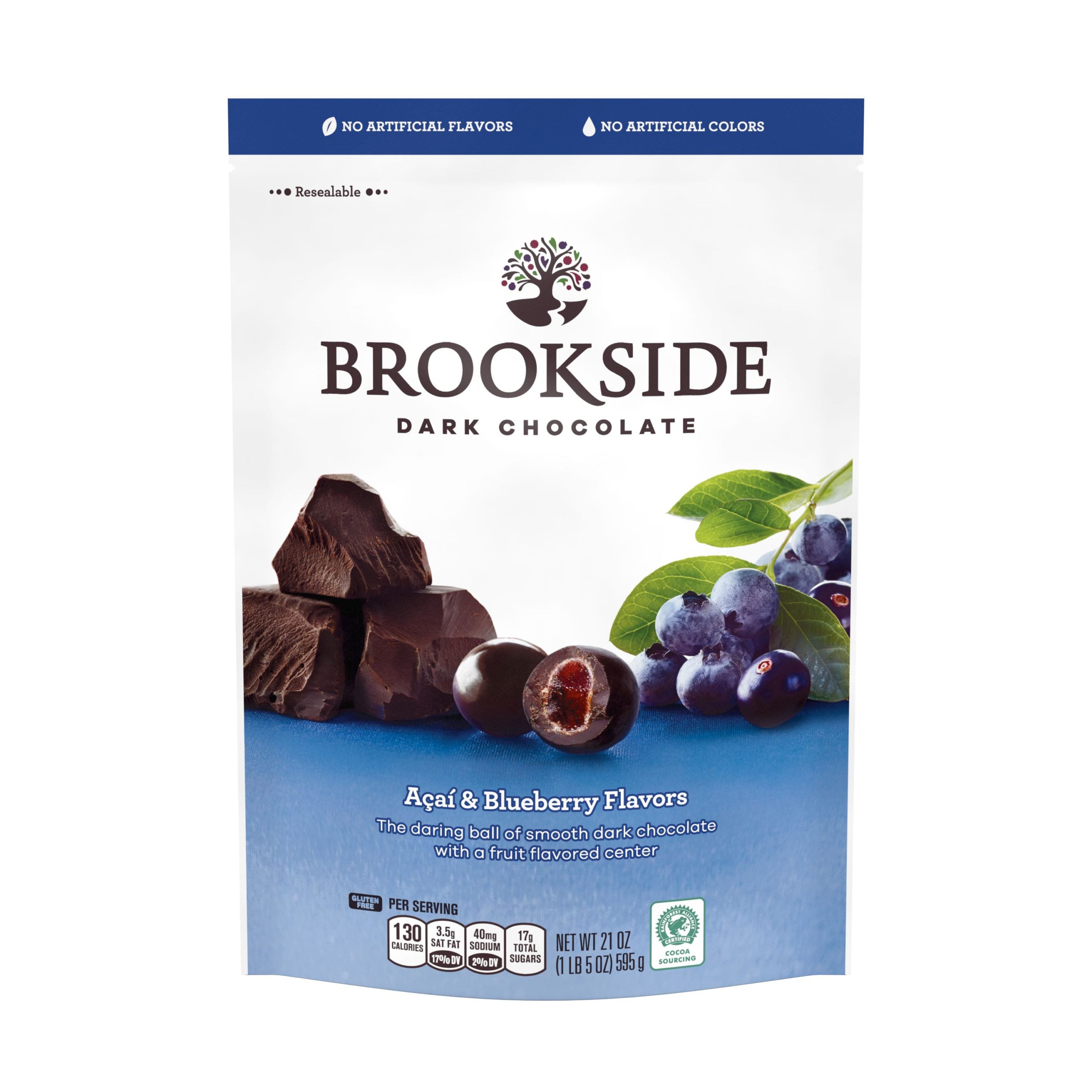 BROOKSIDE, Acai, Blueberry and Dark Chocolate Candy, 21 Oz