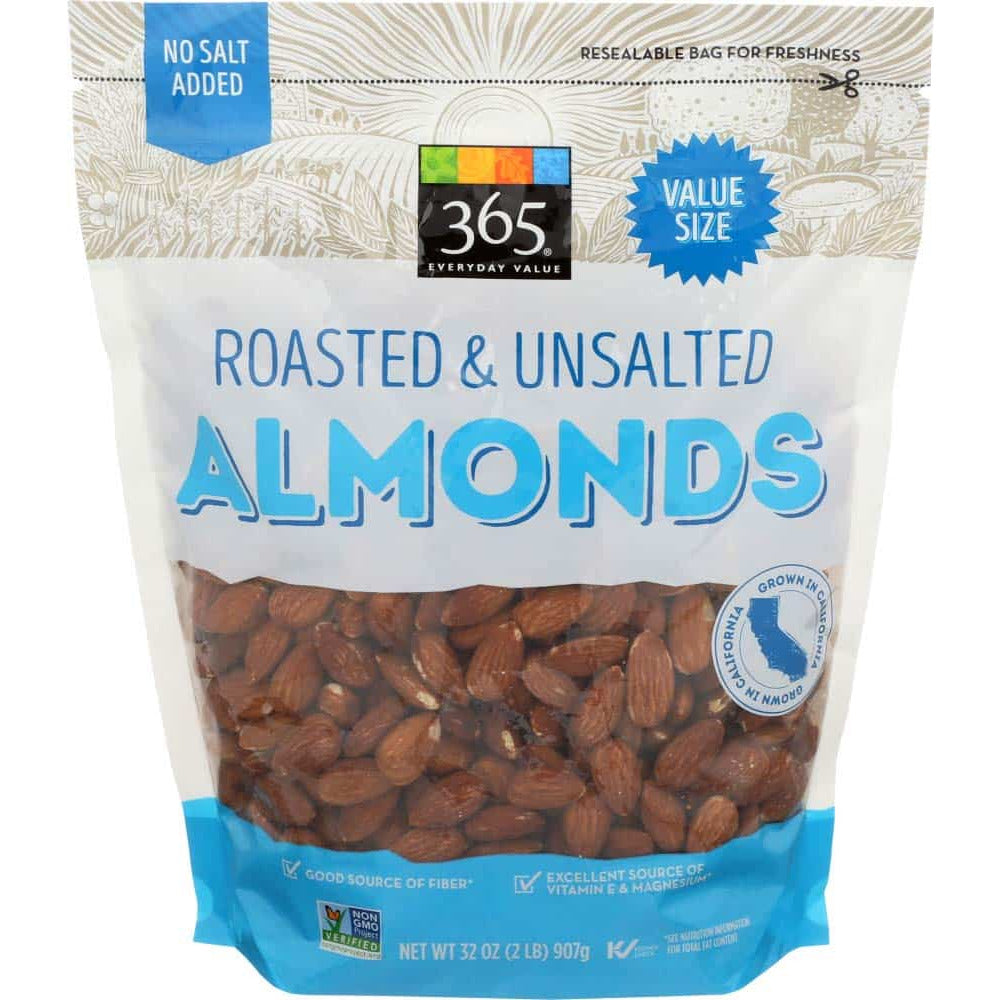 Oasis Fresh Almonds, Roasted Unsalted, 32 oz