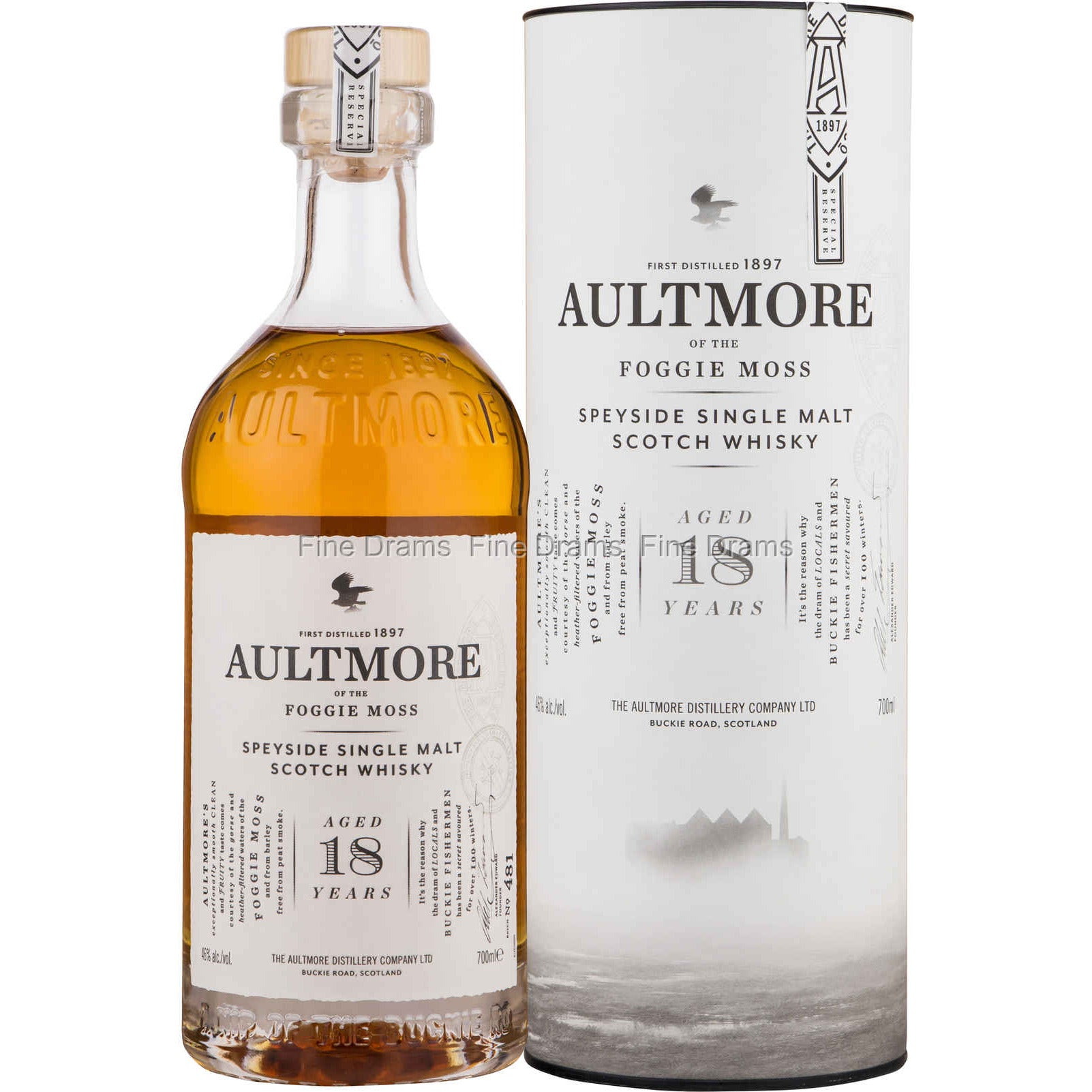 AULTMORE 18YR OLD WHISKEY