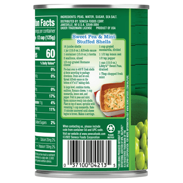 Libby's Canned Sweet Peas, 15 oz