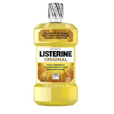 Listerine Original Antiseptic Oral Care Mouthwash, 1.5 L