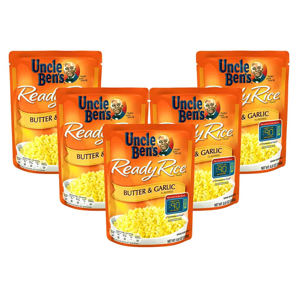 UNCLE BEN'S Ready Rice: Butter & Garlic, 8.8oz