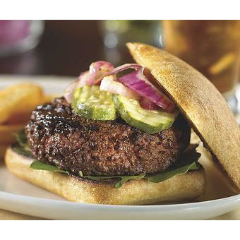 Beef Angus Hamburger Patty (8oz) (USDA High Choice) (10/Case)