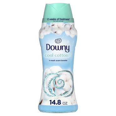Downy In-Wash Scent Booster Beads, Cool Cotton, 14.8 oz
