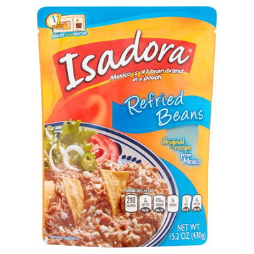 Isadora Original Refried Beans, 15.2-Ounce (Pack of 8)