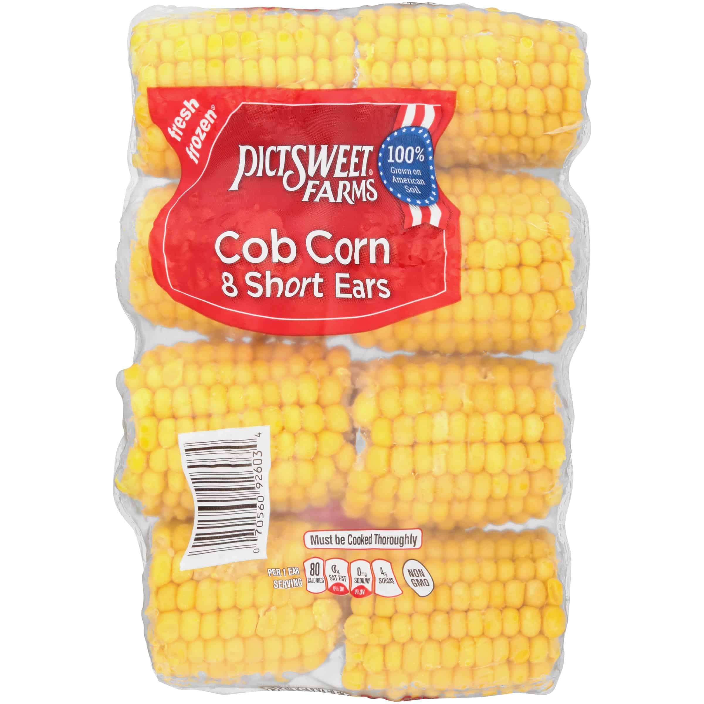 Pictsweet corn on cob 8 ct