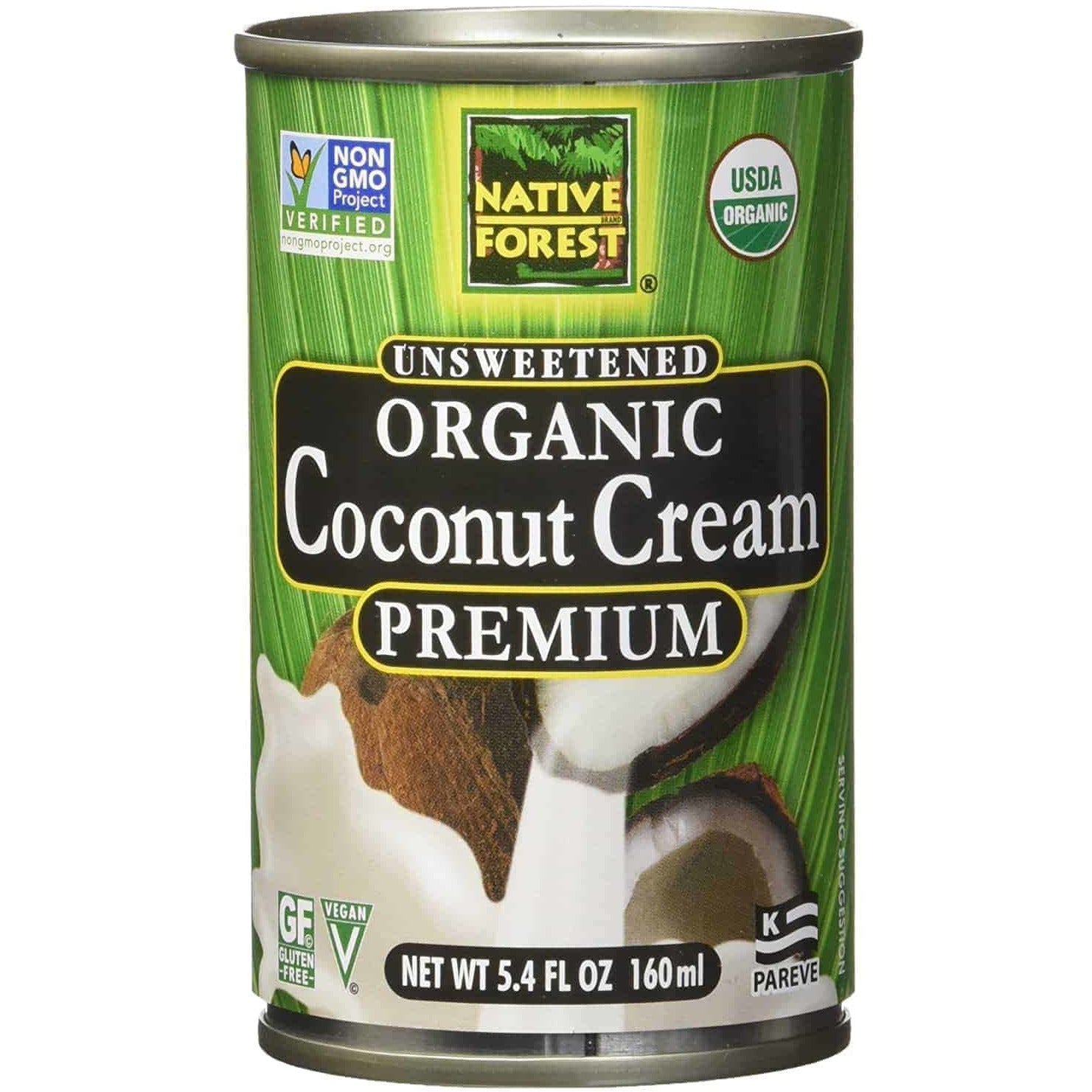 Native Forest Coconut Cream organic, 5.4 oz