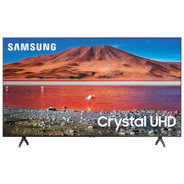 SAMSUNG 75" Class 4K Crystal UHD (2160P) LED Smart TV with HDR UN75TU7000 2020